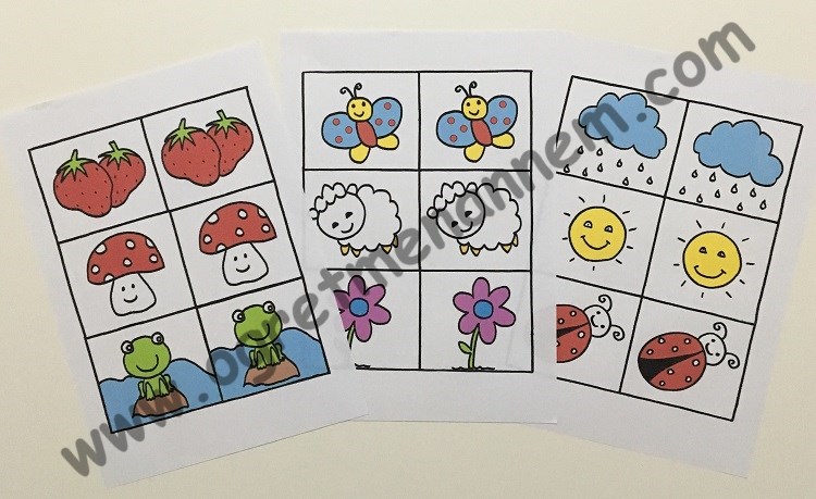 İlkbahar Temalı Kart Eşleme