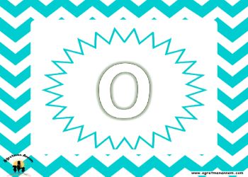 0-10 Arası Sayı Posterleri